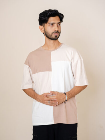4-Tone Drop-Shoulder Tee